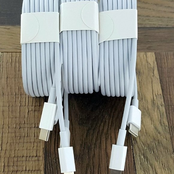 3pack iPhone 10ft PD Cable Type C to Lightning - Picture 2 of 3